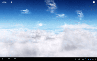 Screenshot of the application Blue Skies Free Live Wallpaper - #6