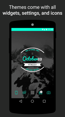 Screenshot of the application Themer: Launcher, HD Wallpaper - #2