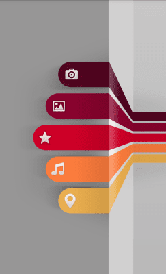 Screenshot of the application MYCOLORSCREEN 3D Theme - #2