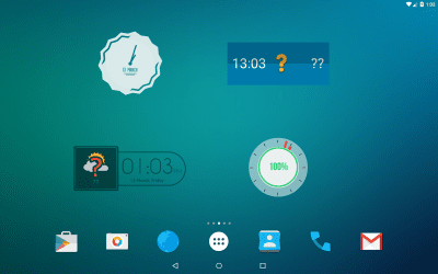 Screenshot of the application Zooper Widget - #9