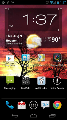 Screenshot of the application Silhouette Free Live Wallpaper - #2