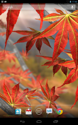 Screenshot of the application Autumn Tree Free Wallpaper - #2