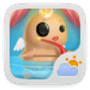 Download Cupid Theme GO Weather EX