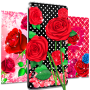 Download Pink red roses live wallpaper