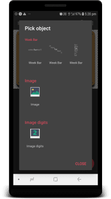 Screenshot of the application UCCW - Ultimate custom widget - #7