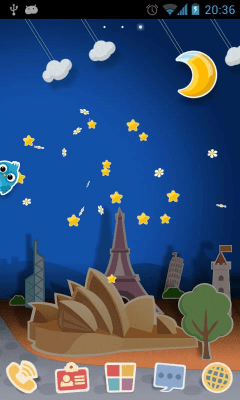 Screenshot of the application Papertown Super Theme GO - #6