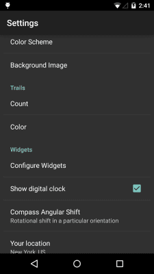 Screenshot of the application Neon Clock Live wallpaper - #4