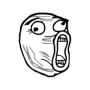 Download Troll face clock widget