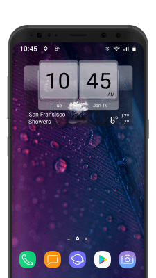 Screenshot of the application 3D Flip Clock Theme Pack 02 - #2
