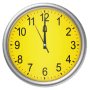 Download Yellow clock (Wallpapyrus pro)
