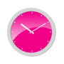 Download Pink Analog Clock