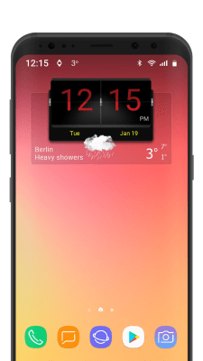 Screenshot of the application 3D Flip Clock Theme Pack 03 - #2