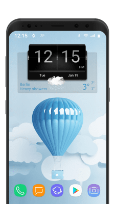 Screenshot of the application 3D Flip Clock Theme Pack 03 - #6