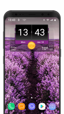 Screenshot of the application 3D Flip Clock Theme Pack 01 - #3