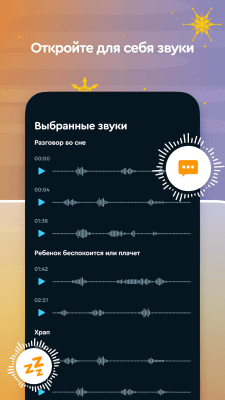 Screenshot of the application Sleep Cycle - #4