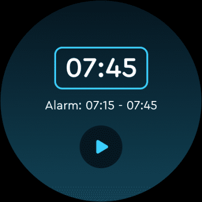 Screenshot of the application Sleep Cycle - #9