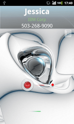 Screenshot of the application Rocket Caller ID Light Theme - #2