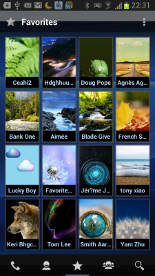Screenshot of the application RocketDial Dialer & Contacts - #5