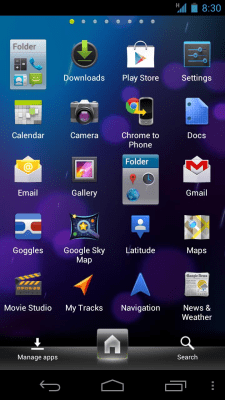 Screenshot of the application Nemus Launcher - #3