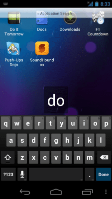 Screenshot of the application Nemus Launcher - #5