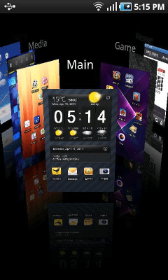 Screenshot of the application Regina 3D Launcher Pro - #2