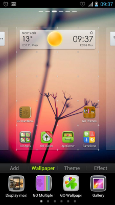 Screenshot of the application GO Multiple Wallpaper - #2