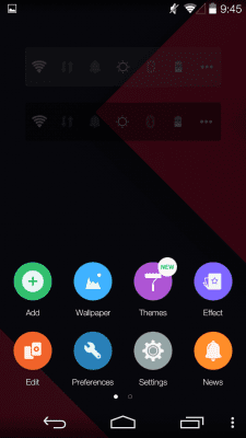 Screenshot of the application GO Switch+ - #2