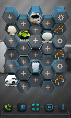 Screenshot of the application Next Contact Widget - #2