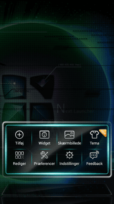 Screenshot of the application Next Launcher Danish Langpack - #2