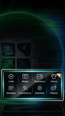 Screenshot of the application Next Launcher Finnish Langpack - #2