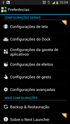 Screenshot of the application Next Portuguese(BR) Langpack - #3