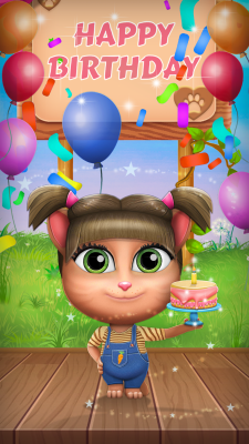 Screenshot of the application My Talking Cat Inna - #2