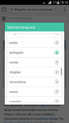 Screenshot of the application Translator for Next Browser - #2