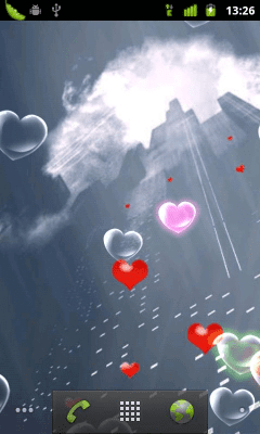 Screenshot of the application Sweet Heart Live Wallpaper - #5