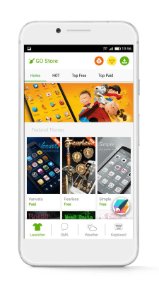 Screenshot of the application GO Launcher EX - #6
