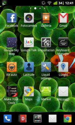Screenshot of the application ADW theme | Faenza - #2