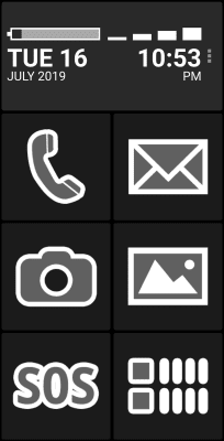 Screenshot of the application BIG Launcher Senior Phone DEMO - #5