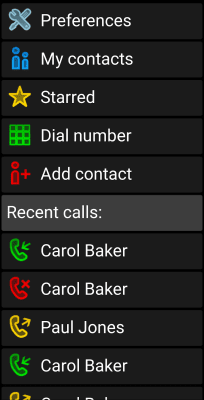 Screenshot of the application BIG Launcher Senior Phone DEMO - #6
