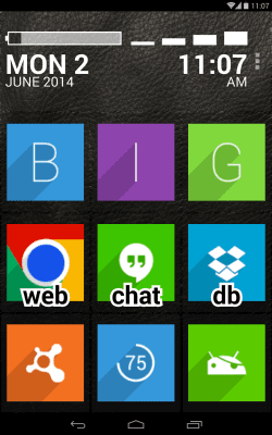 Screenshot of the application BIG Launcher Senior Phone DEMO - #9