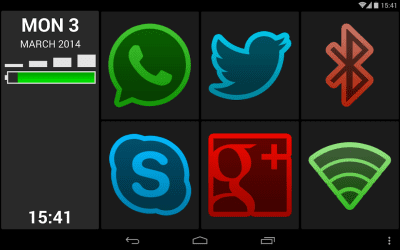 Screenshot of the application BIG Launcher Senior Phone DEMO - #13