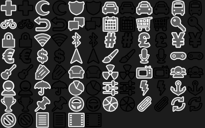 Screenshot of the application BL Essentials BW Icon Pack - #2