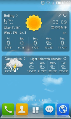 Screenshot of the application BlackTransparent system widget - #2