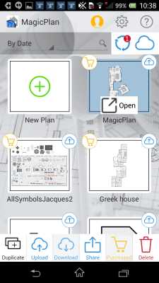 Screenshot of the application MagicPlan CSI - #2