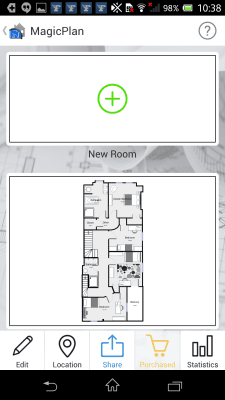 Screenshot of the application MagicPlan CSI - #3