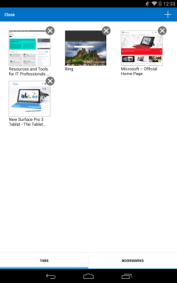Screenshot of the application Intune Managed Browser - #2