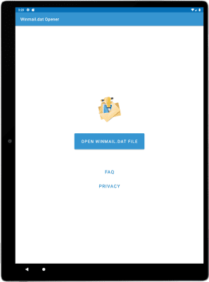 Screenshot of the application Winmail.dat Opener - #5