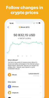 Screenshot of the application Bitcoin Wallet - Buy BTC - #3
