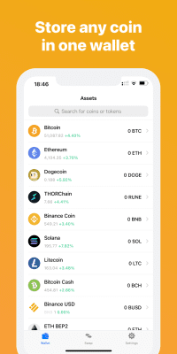 Screenshot of the application Bitcoin Wallet - Buy BTC - #4