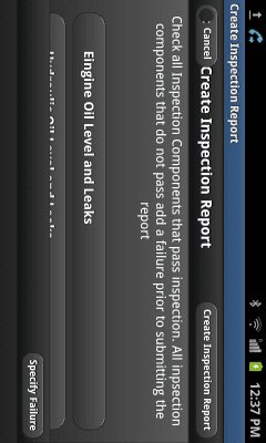 Screenshot of the application Sybase Mobile Workflow - #6
