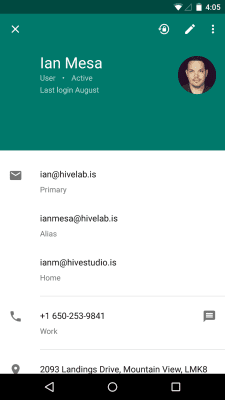 Screenshot of the application Google Admin - #2